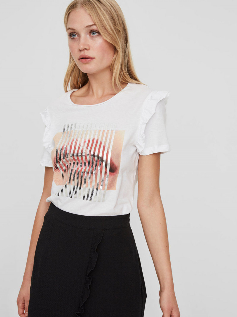 Camilla Forchhammer Christensen featured in  the Vero Moda catalogue for Autumn/Winter 2017