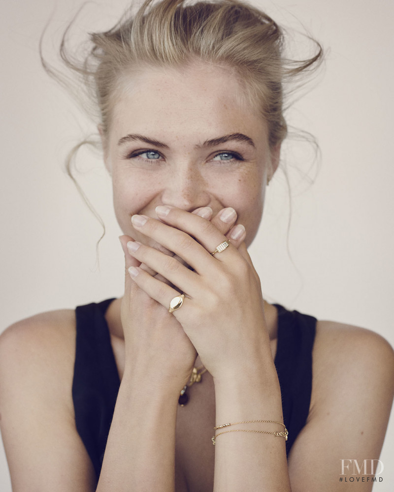 Camilla Forchhammer Christensen featured in  the Ro Copenhagen advertisement for Autumn/Winter 2018