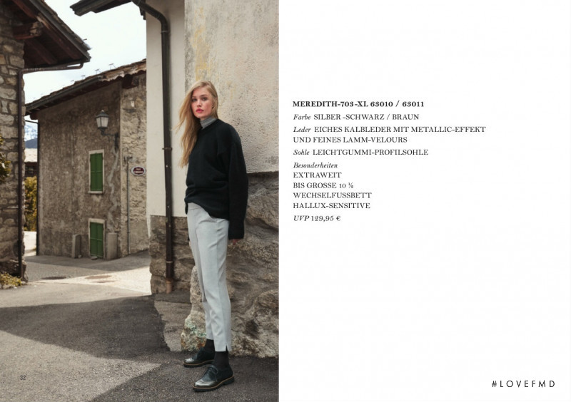 Camilla Forchhammer Christensen featured in  the Sioux advertisement for Autumn/Winter 2018