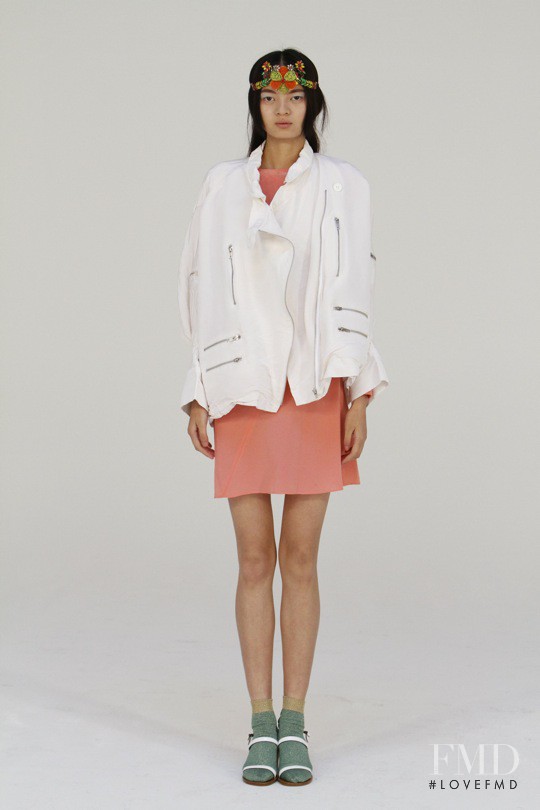 Wang Jing featured in  the Creatures of the Wind fashion show for Spring/Summer 2012