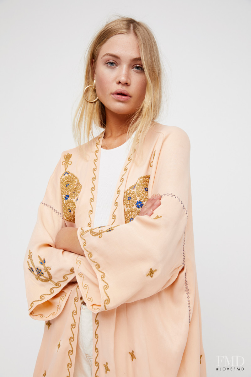 Camilla Forchhammer Christensen featured in  the Free People catalogue for Spring/Summer 2017