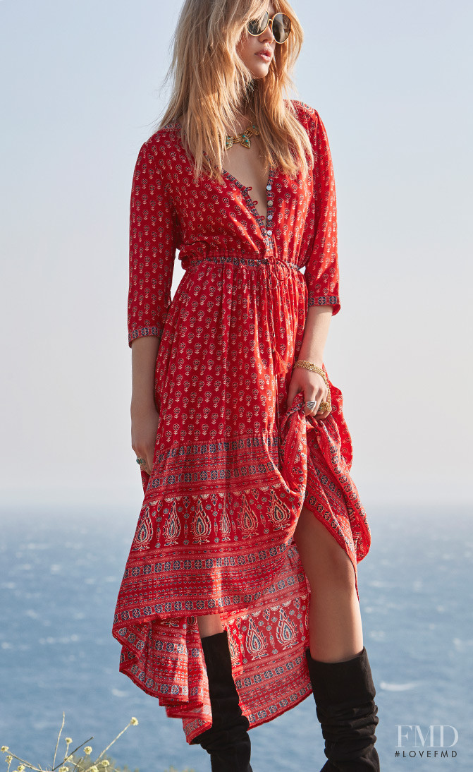 Camilla Forchhammer Christensen featured in  the REVOLVE Big Sur Babe lookbook for Summer 2015