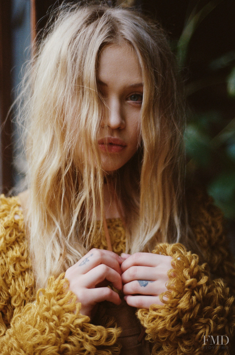 Camilla Forchhammer Christensen featured in  the For Love & Lemons lookbook for Pre-Fall 2015