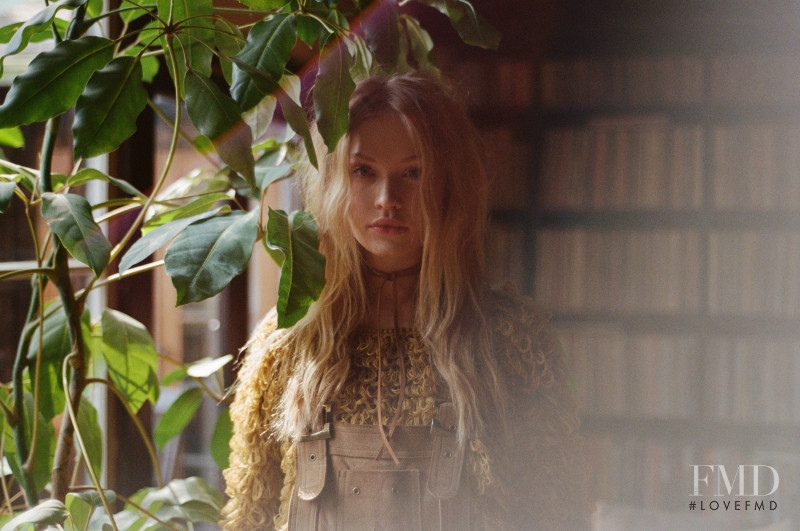 Camilla Forchhammer Christensen featured in  the For Love & Lemons lookbook for Pre-Fall 2015