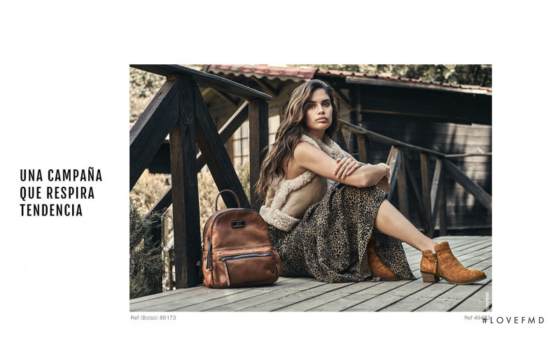 Sara Sampaio featured in  the Xti advertisement for Autumn/Winter 2019