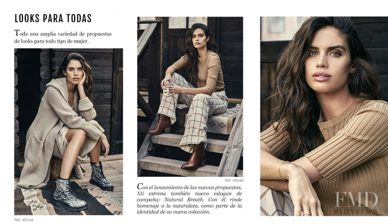 Sara Sampaio featured in  the Xti advertisement for Autumn/Winter 2019