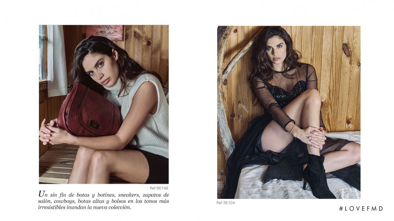 Sara Sampaio featured in  the Xti advertisement for Autumn/Winter 2019