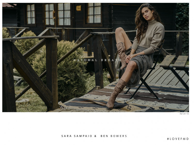 Sara Sampaio featured in  the Xti advertisement for Autumn/Winter 2019