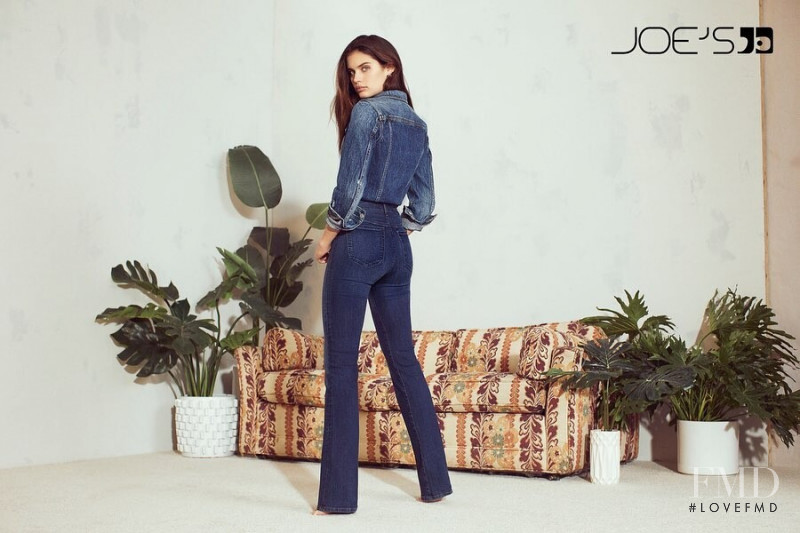 Sara Sampaio featured in  the Joe\'s Jeans advertisement for Autumn/Winter 2019