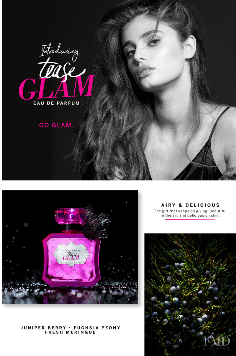 Taylor Hill featured in  the Victoria\'s Secret Beauty Fragrance advertisement for Autumn/Winter 2019