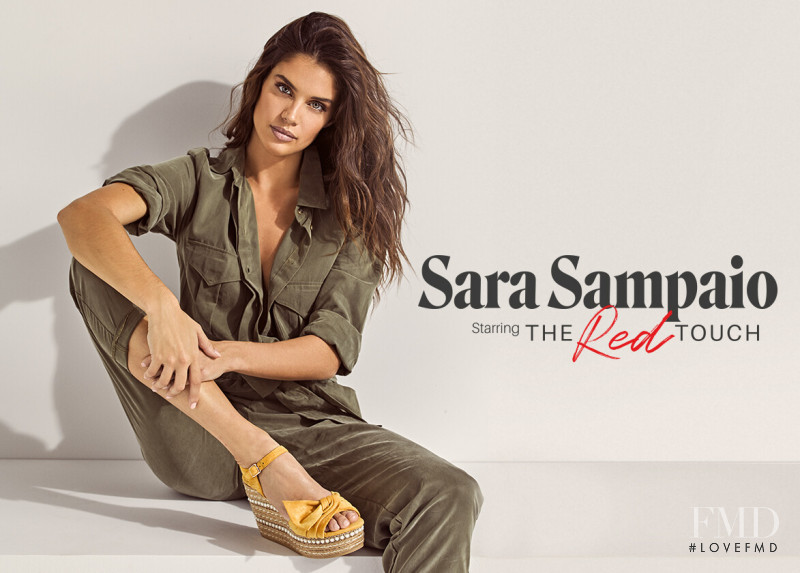 Sara Sampaio featured in  the Xti advertisement for Spring/Summer 2019