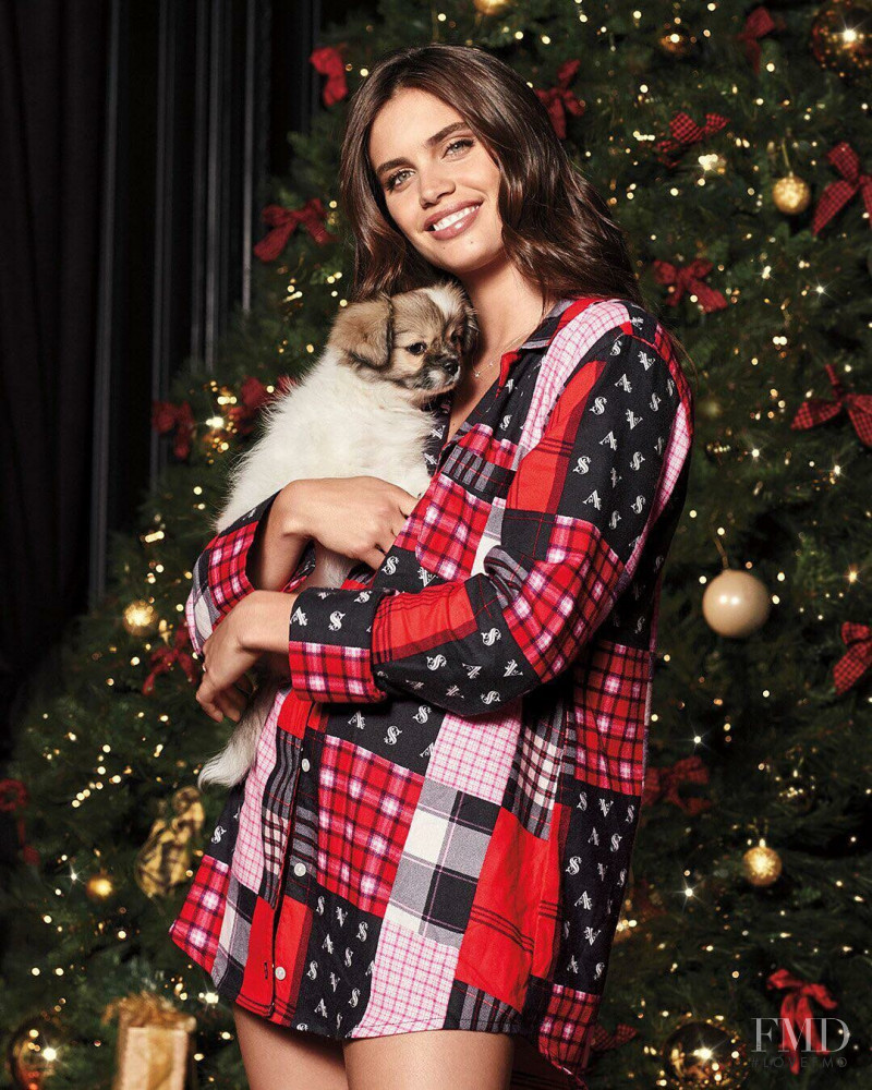 Sara Sampaio featured in  the Victoria\'s Secret advertisement for Christmas 2018