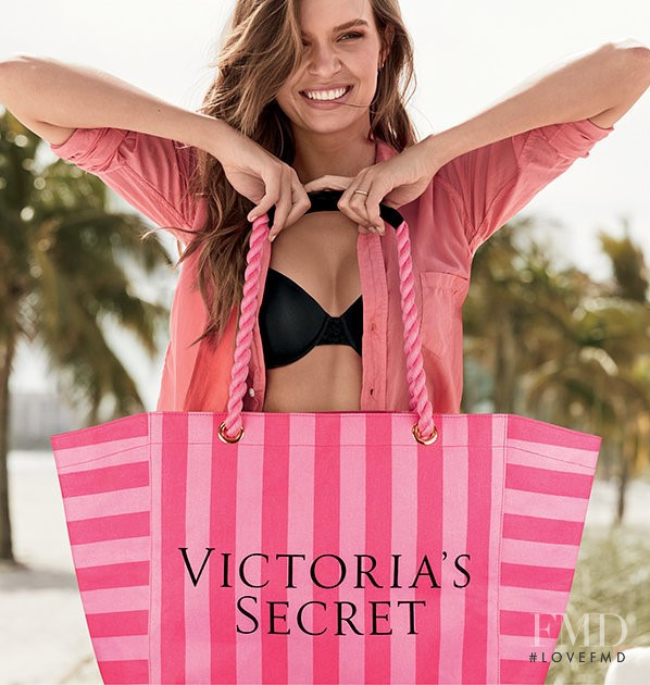 Josephine Skriver featured in  the Victoria\'s Secret advertisement for Spring/Summer 2018