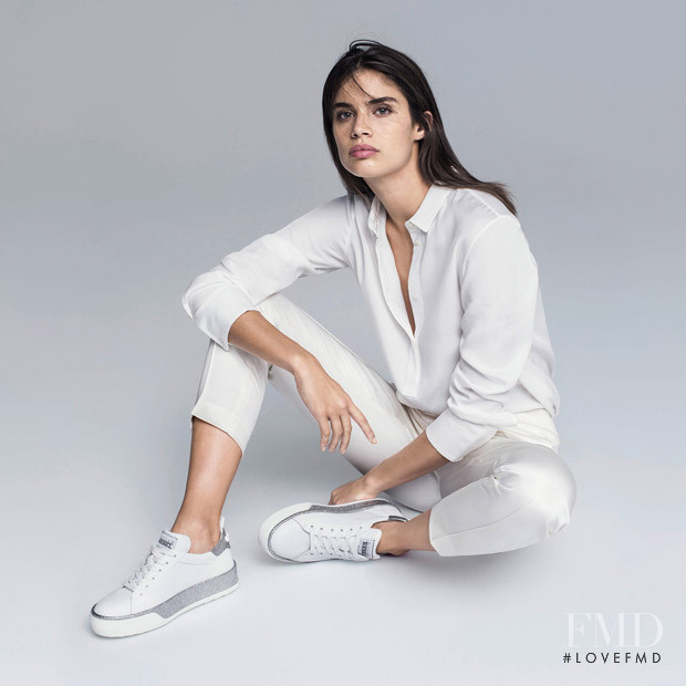 Sara Sampaio featured in  the Hogan advertisement for Spring/Summer 2017