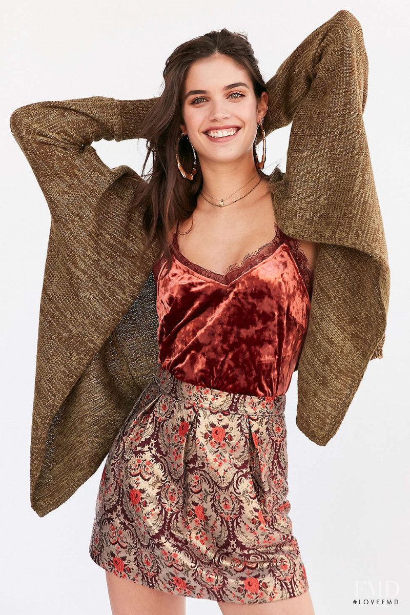 Sara Sampaio featured in  the Urban Outfitters catalogue for Autumn/Winter 2016