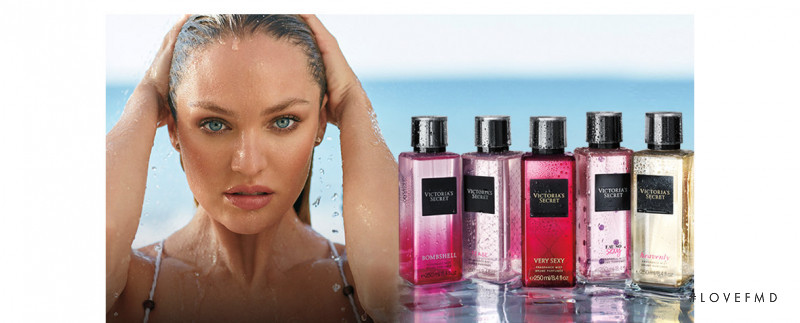 Candice Swanepoel featured in  the Victoria\'s Secret Beauty advertisement for Spring/Summer 2016