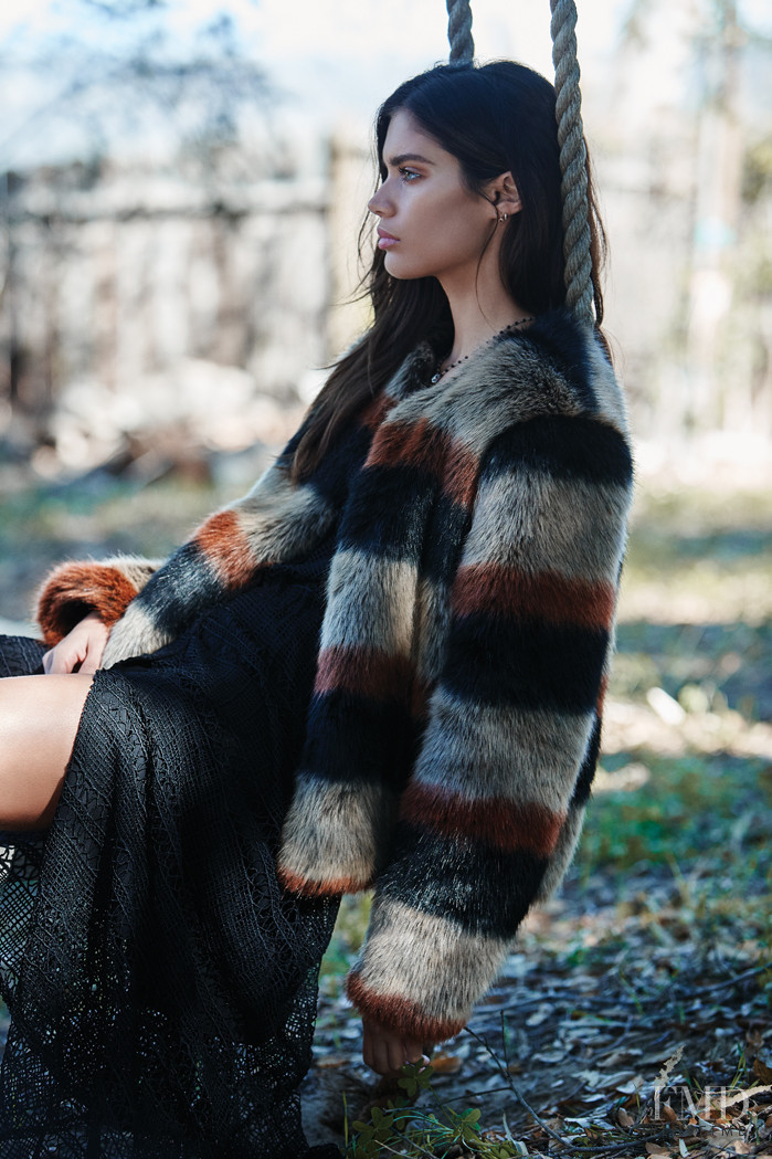 Sara Sampaio featured in  the Tularosa advertisement for Autumn/Winter 2016