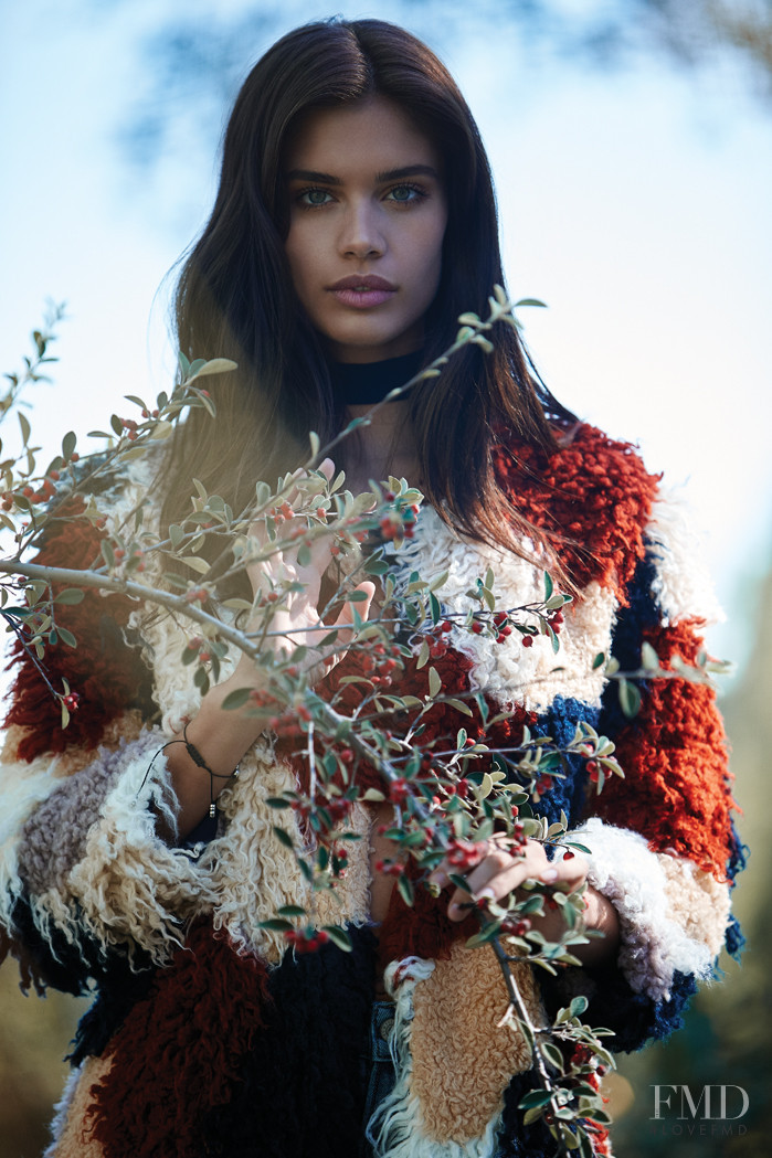 Sara Sampaio featured in  the Tularosa advertisement for Autumn/Winter 2016