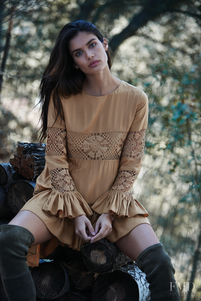 Sara Sampaio featured in  the Tularosa advertisement for Autumn/Winter 2016