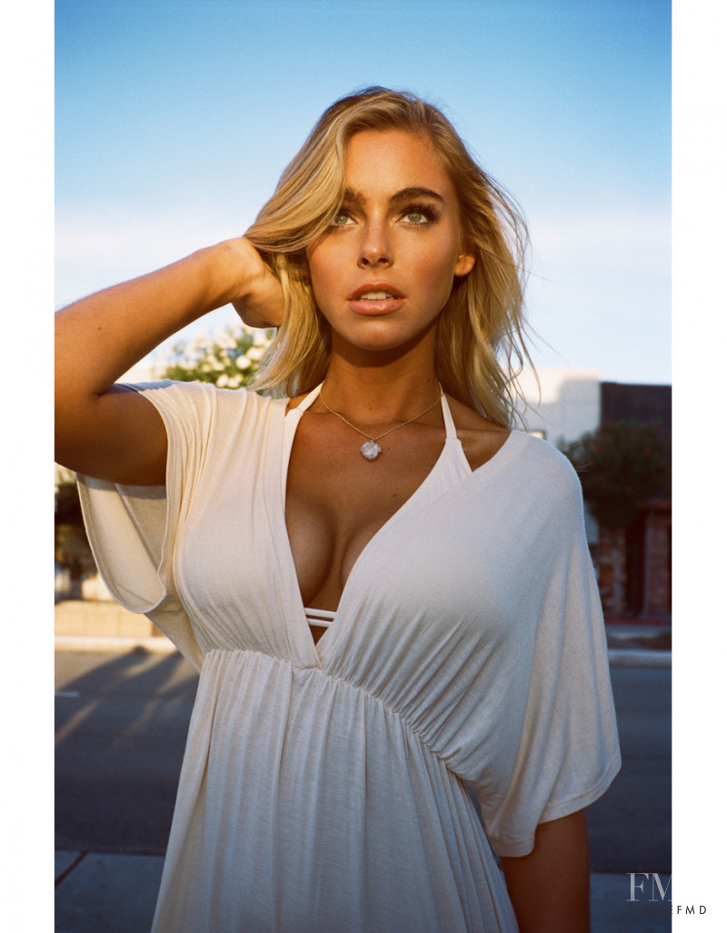 Elizabeth Turner featured in  the SwimSystems lookbook for Spring/Summer 2016