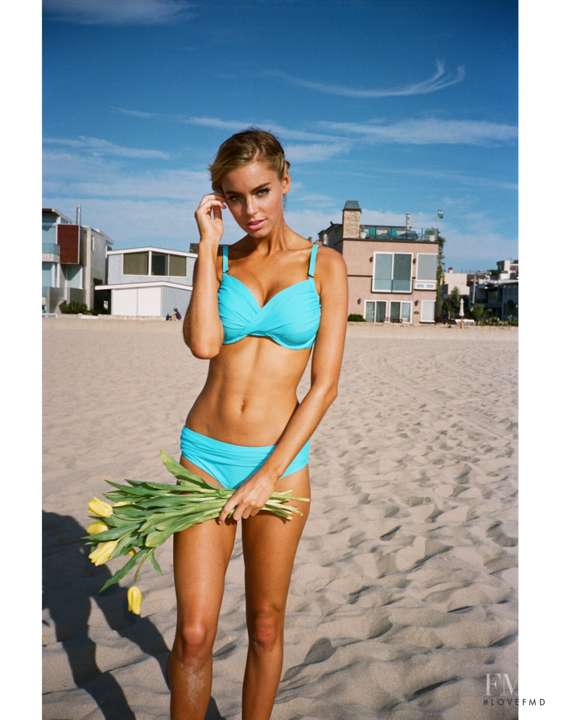 Elizabeth Turner featured in  the SwimSystems lookbook for Spring/Summer 2016