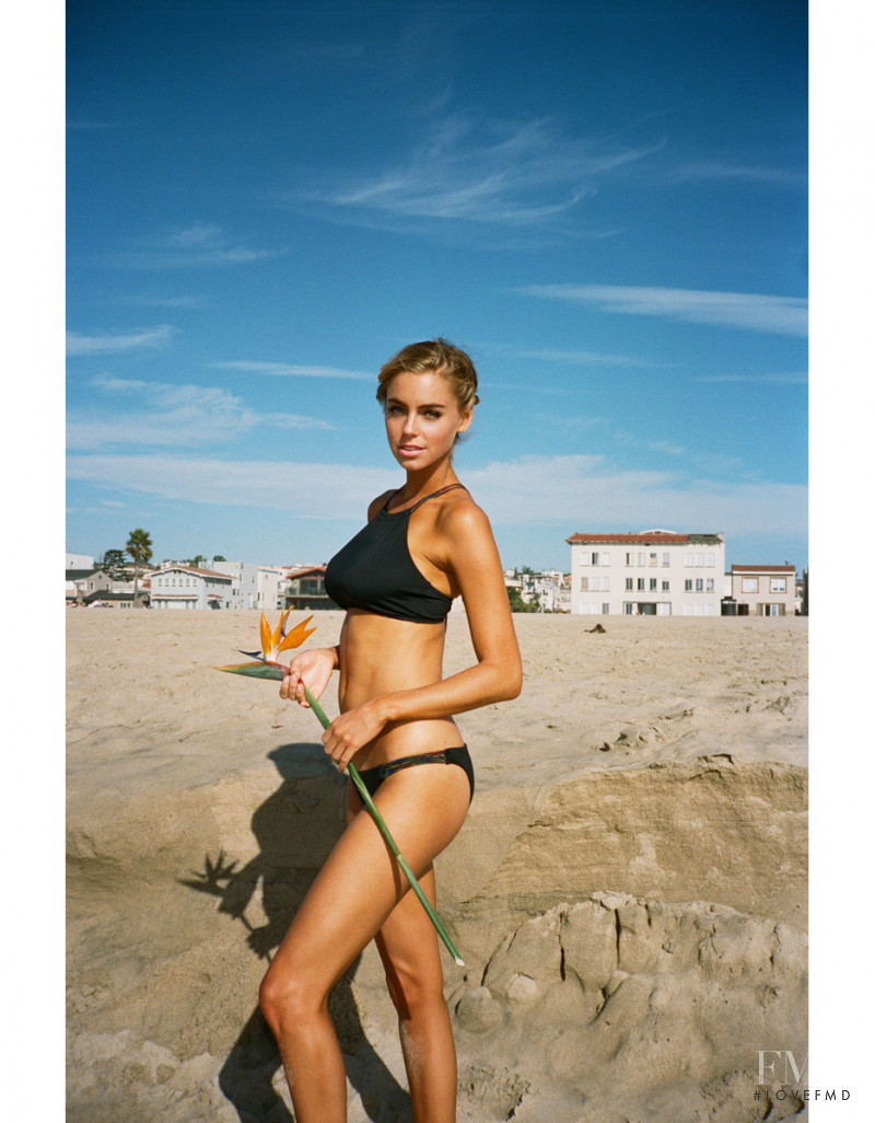 Elizabeth Turner featured in  the SwimSystems lookbook for Spring/Summer 2016