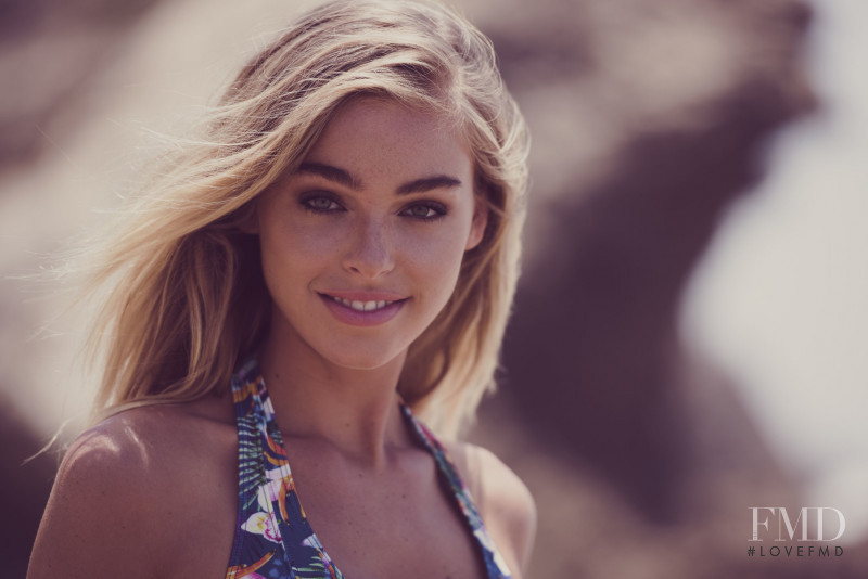 Elizabeth Turner featured in  the Sunsets Separates lookbook for Autumn/Winter 2016