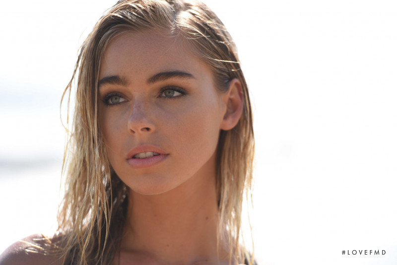Elizabeth Turner featured in  the Sunsets Separates lookbook for Autumn/Winter 2016