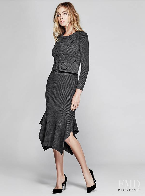 Elizabeth Turner featured in  the Marciano catalogue for Autumn/Winter 2016