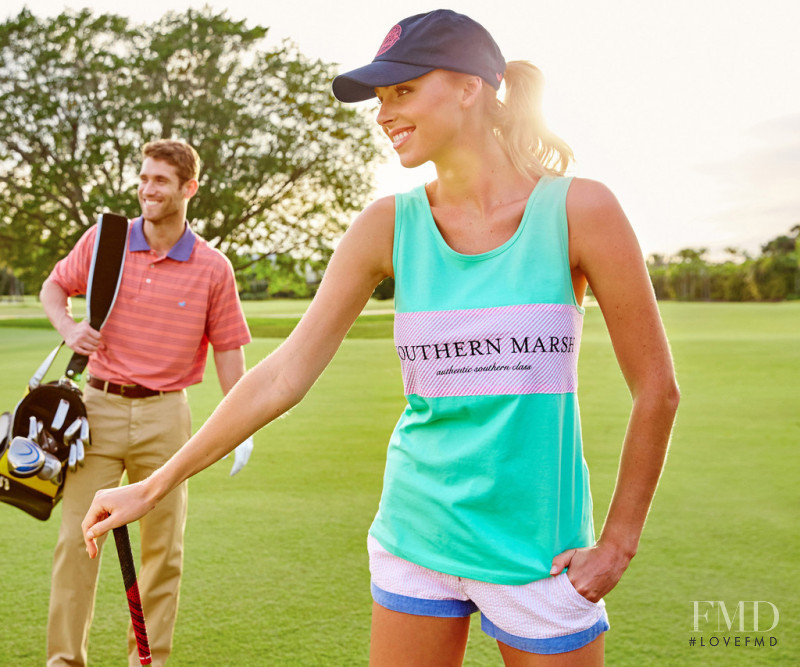 Elizabeth Turner featured in  the Southern Marsh advertisement for Summer 2016