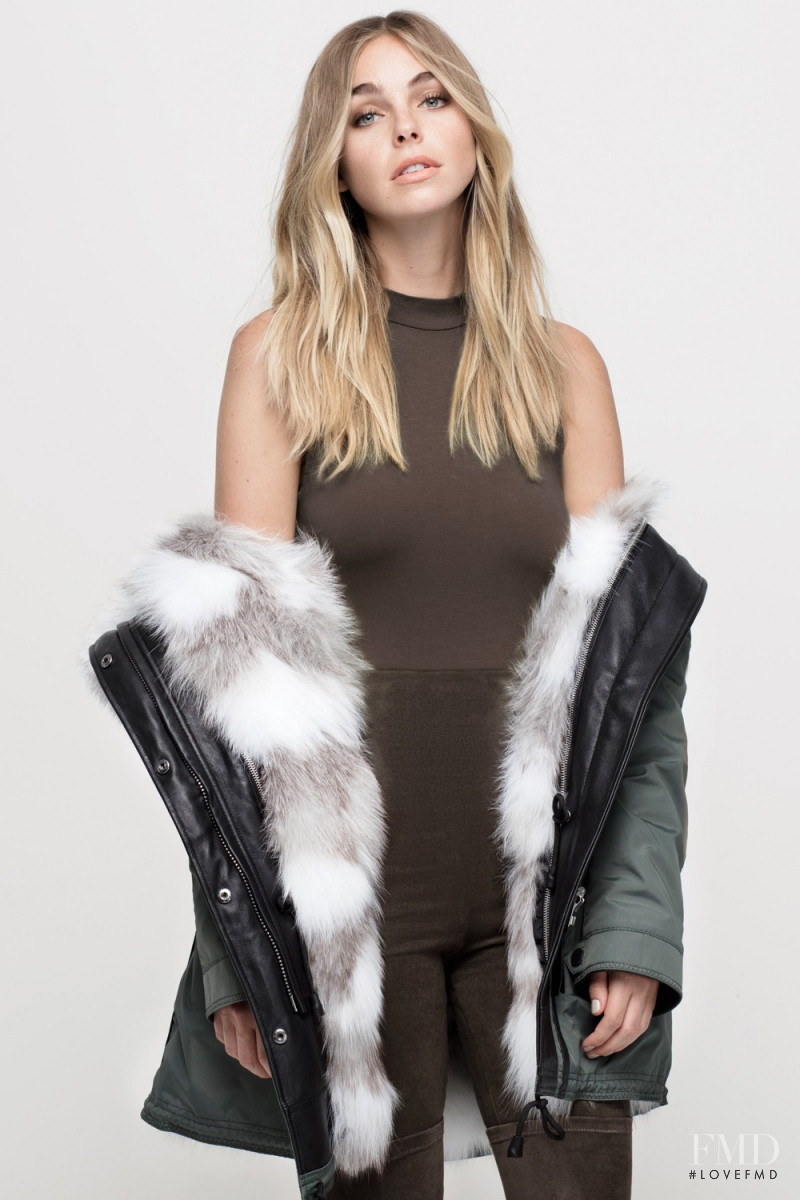 Elizabeth Turner featured in  the Nicole Benisti catalogue for Autumn/Winter 2016