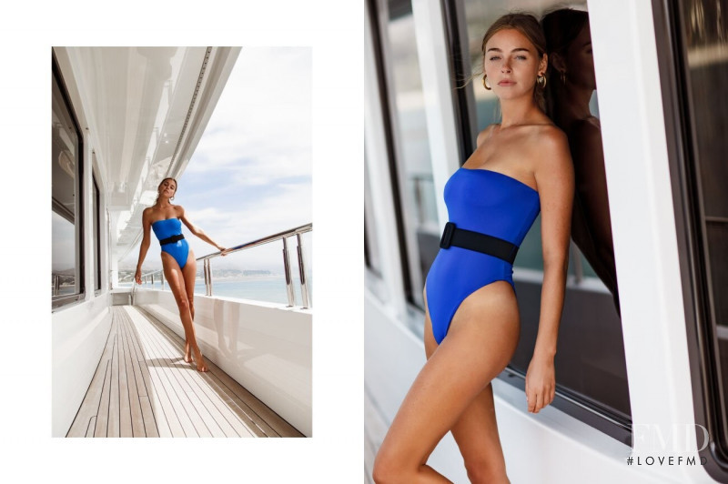 Elizabeth Turner featured in  the Gigi C Bikinis lookbook for Spring/Summer 2019