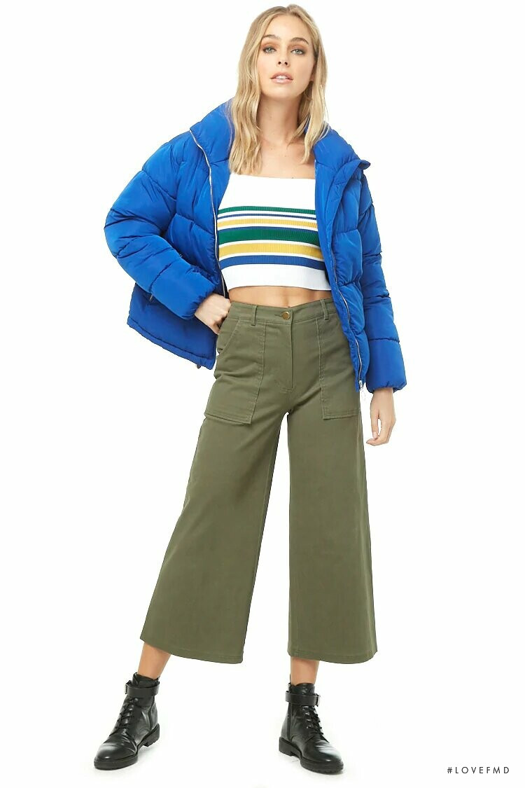 Elizabeth Turner featured in  the Forever 21 catalogue for Spring/Summer 2019