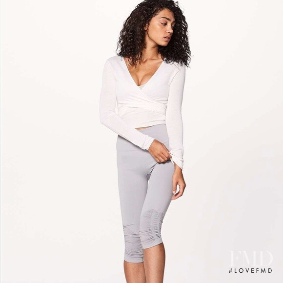 Raven Lyn featured in  the Lululemon catalogue for Autumn/Winter 2019