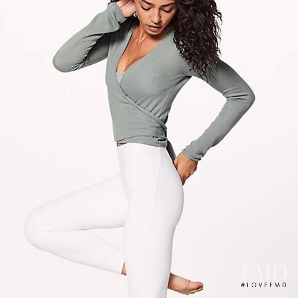 Raven Lyn featured in  the Lululemon catalogue for Autumn/Winter 2019