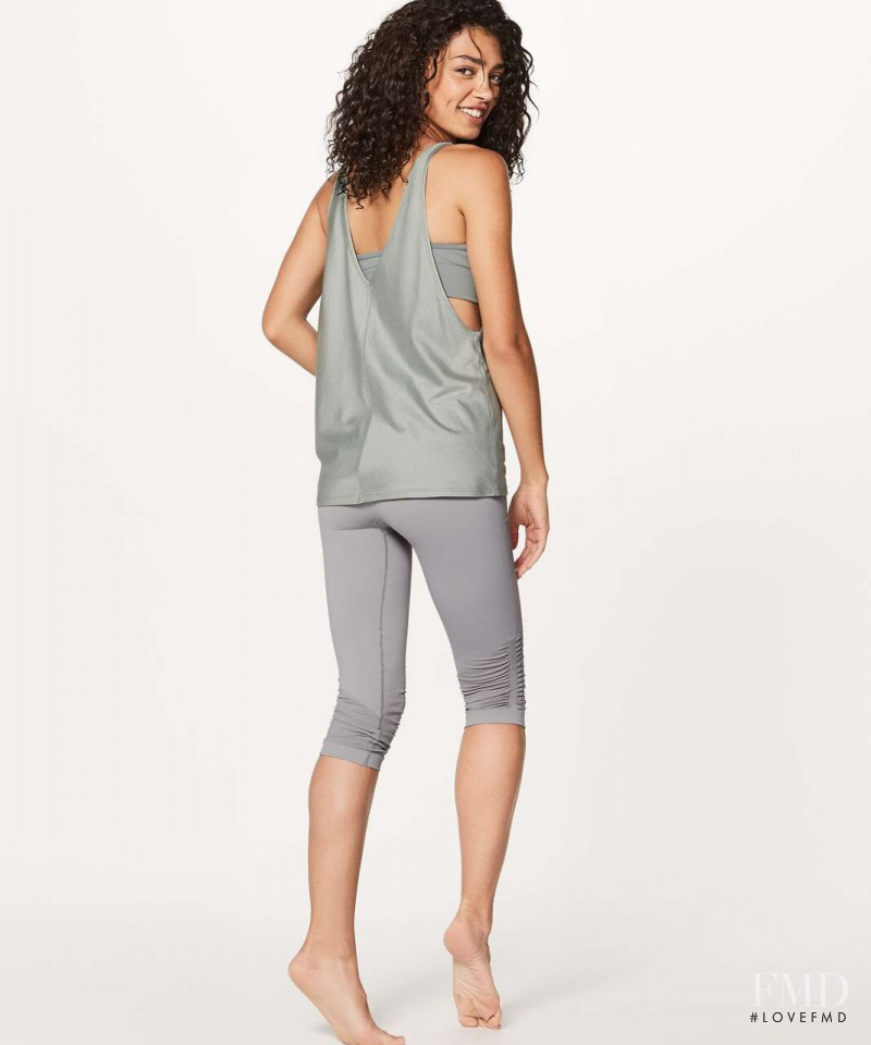 Raven Lyn featured in  the Lululemon catalogue for Autumn/Winter 2019