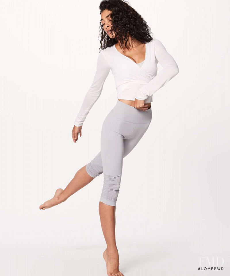 Raven Lyn featured in  the Lululemon catalogue for Autumn/Winter 2019