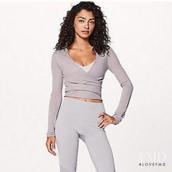 Raven Lyn featured in  the Lululemon catalogue for Autumn/Winter 2019