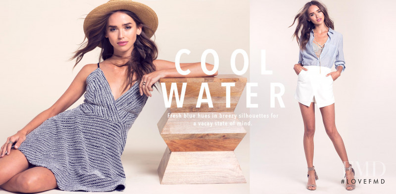 Carolina Sanchez featured in  the A\'Gaci Cool Water lookbook for Summer 2016