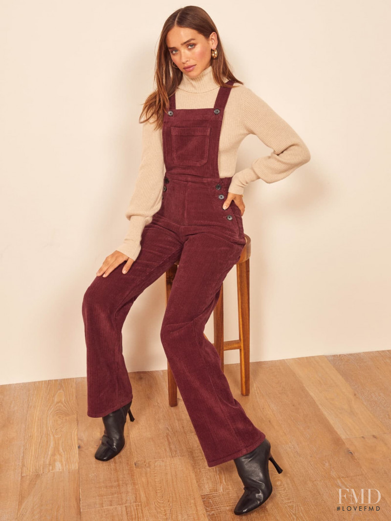 Carolina Sanchez featured in  the Reformation catalogue for Autumn/Winter 2019