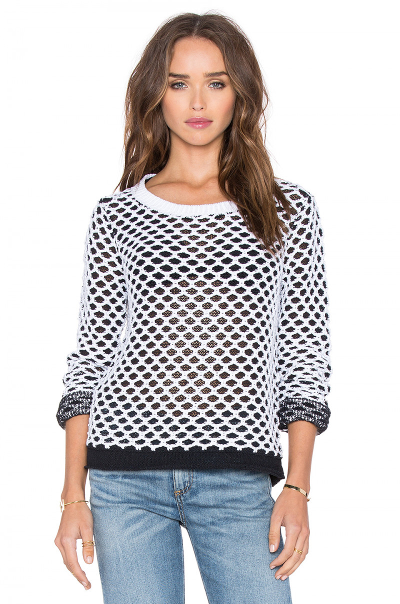 Carolina Sanchez featured in  the REVOLVE catalogue for Autumn/Winter 2016