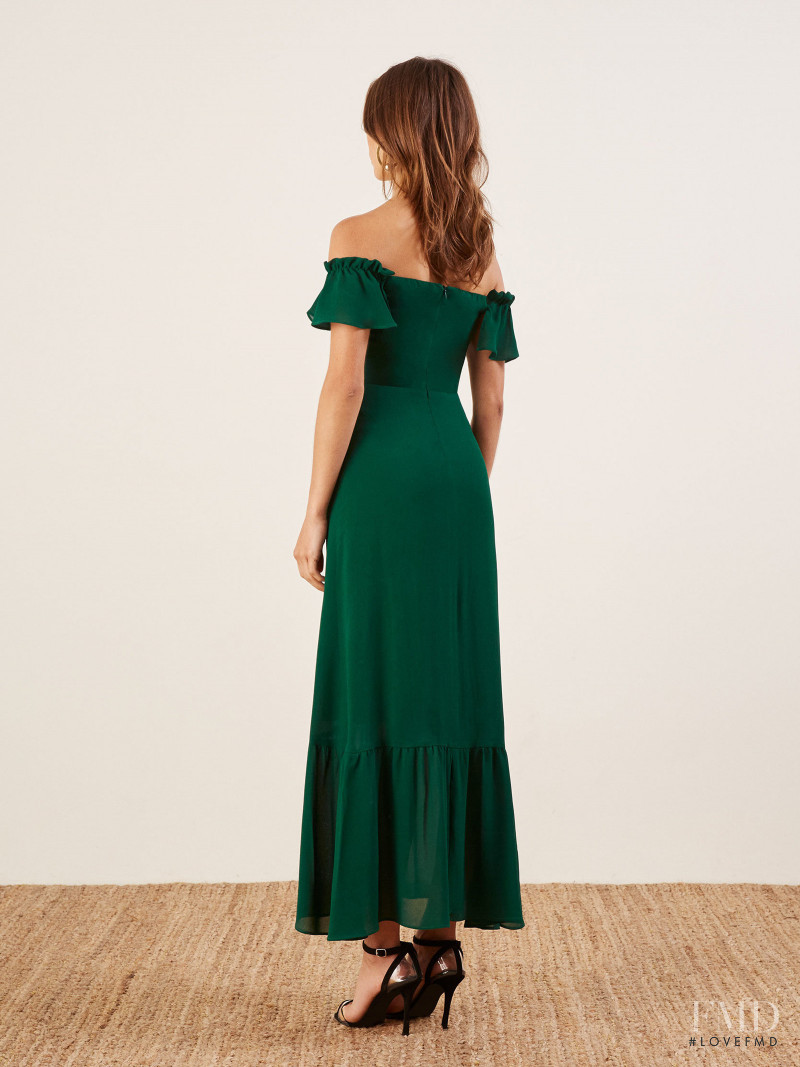 Carolina Sanchez featured in  the Reformation catalogue for Autumn/Winter 2018