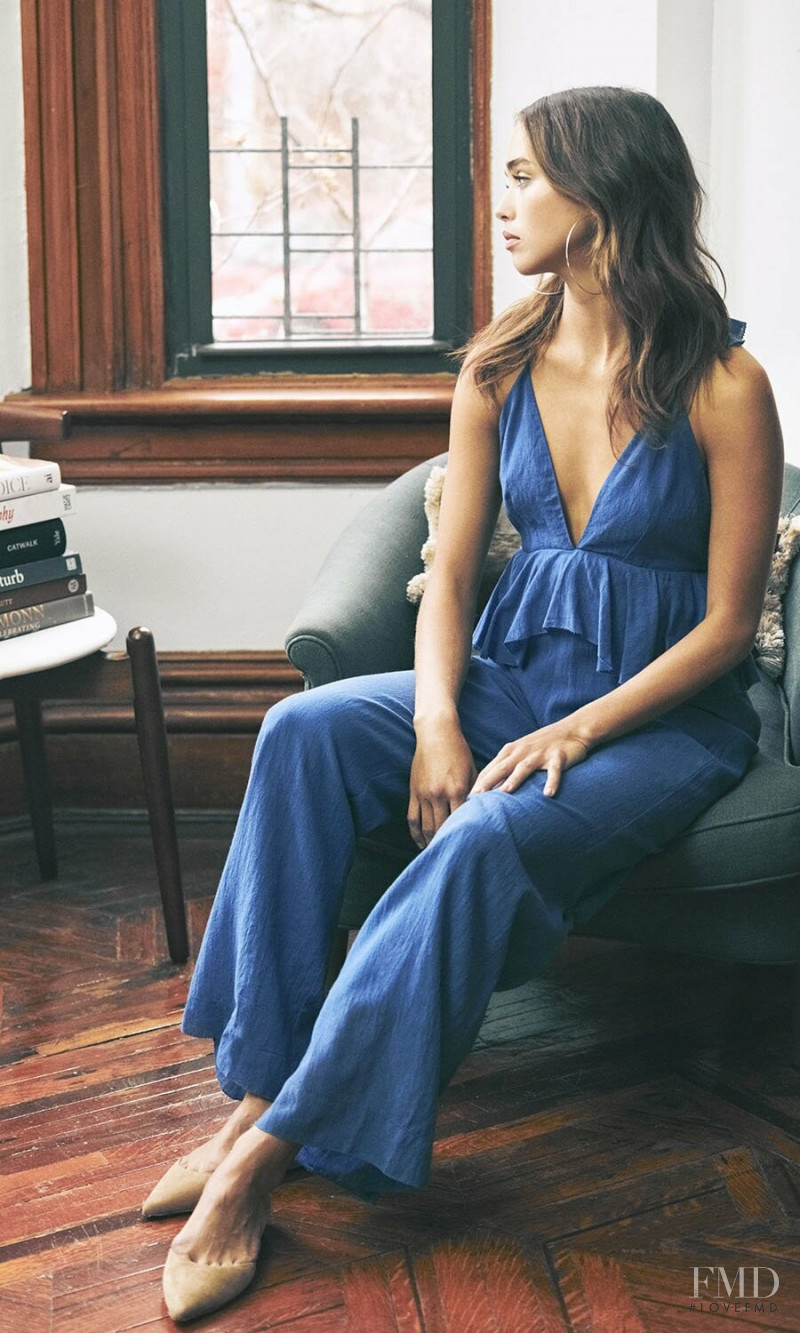 Carolina Sanchez featured in  the Saylor NYC catalogue for Spring/Summer 2019