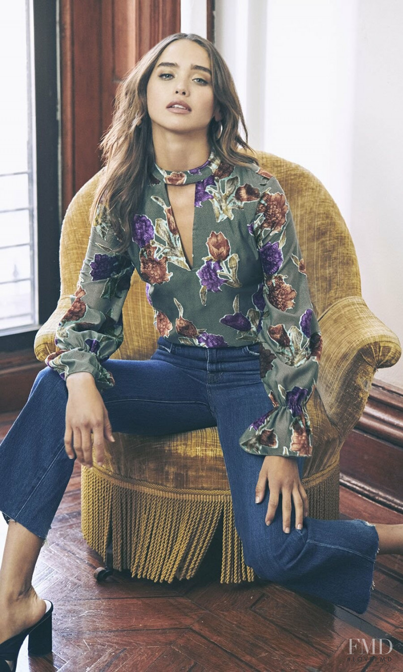 Carolina Sanchez featured in  the Saylor NYC catalogue for Spring/Summer 2019