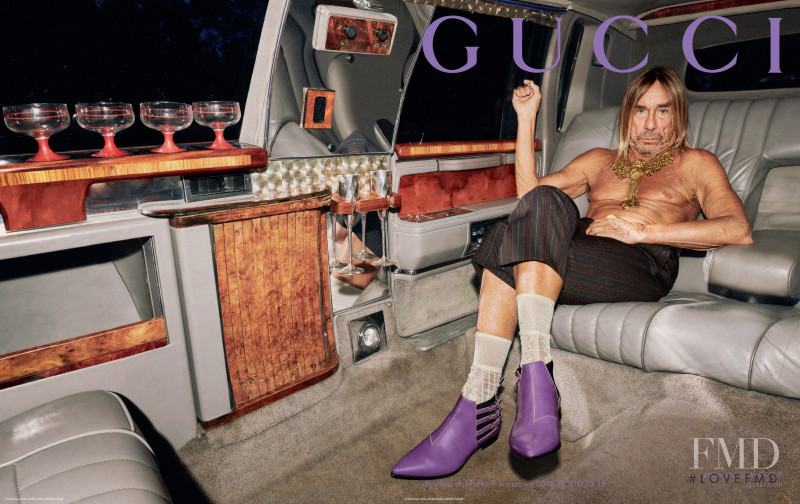 Gucci advertisement for Cruise 2020