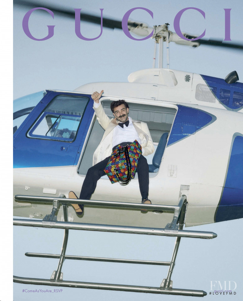 Gucci advertisement for Cruise 2020