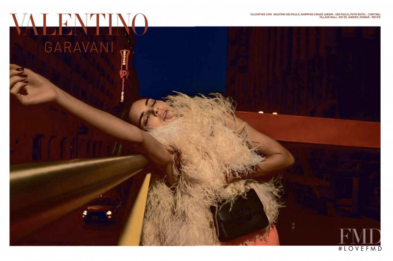 Kendall Jenner featured in  the Valentino Garavani advertisement for Resort 2020