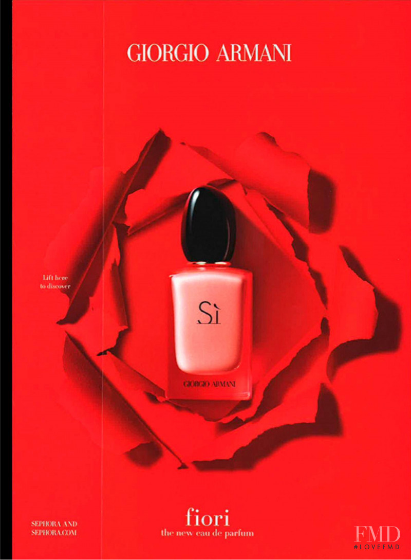 Armani Beauty Fragrance Si Fiori advertisement for Autumn/Winter 2019