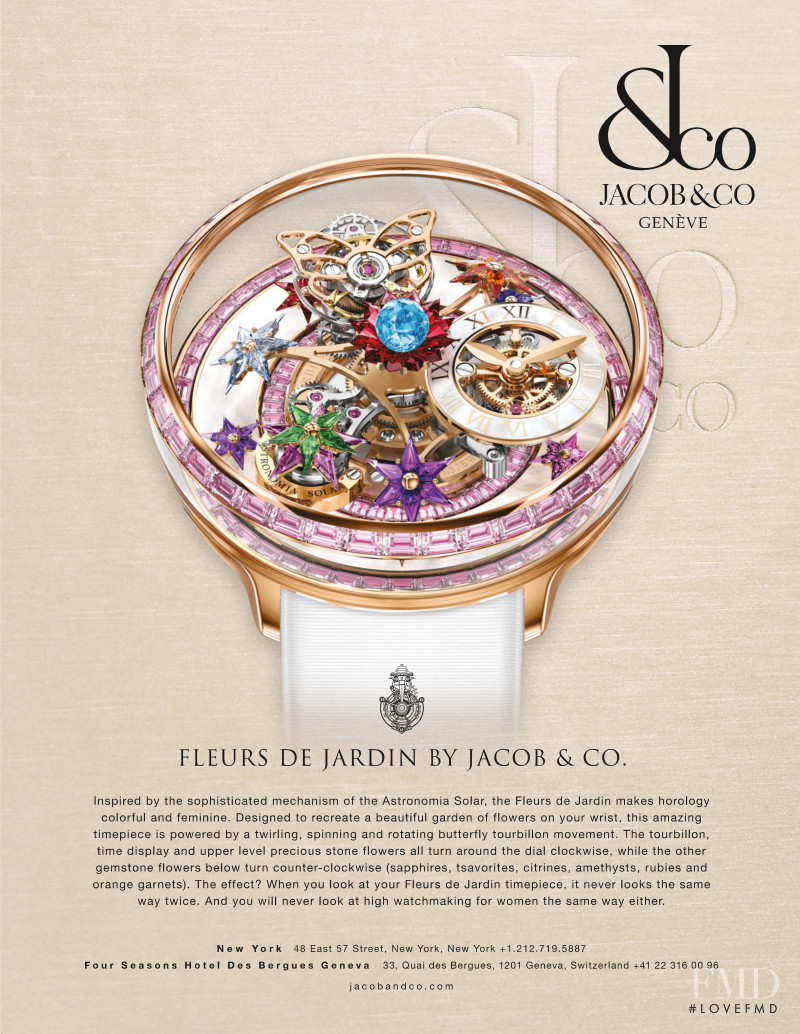 Jacob & Co advertisement for Autumn/Winter 2019