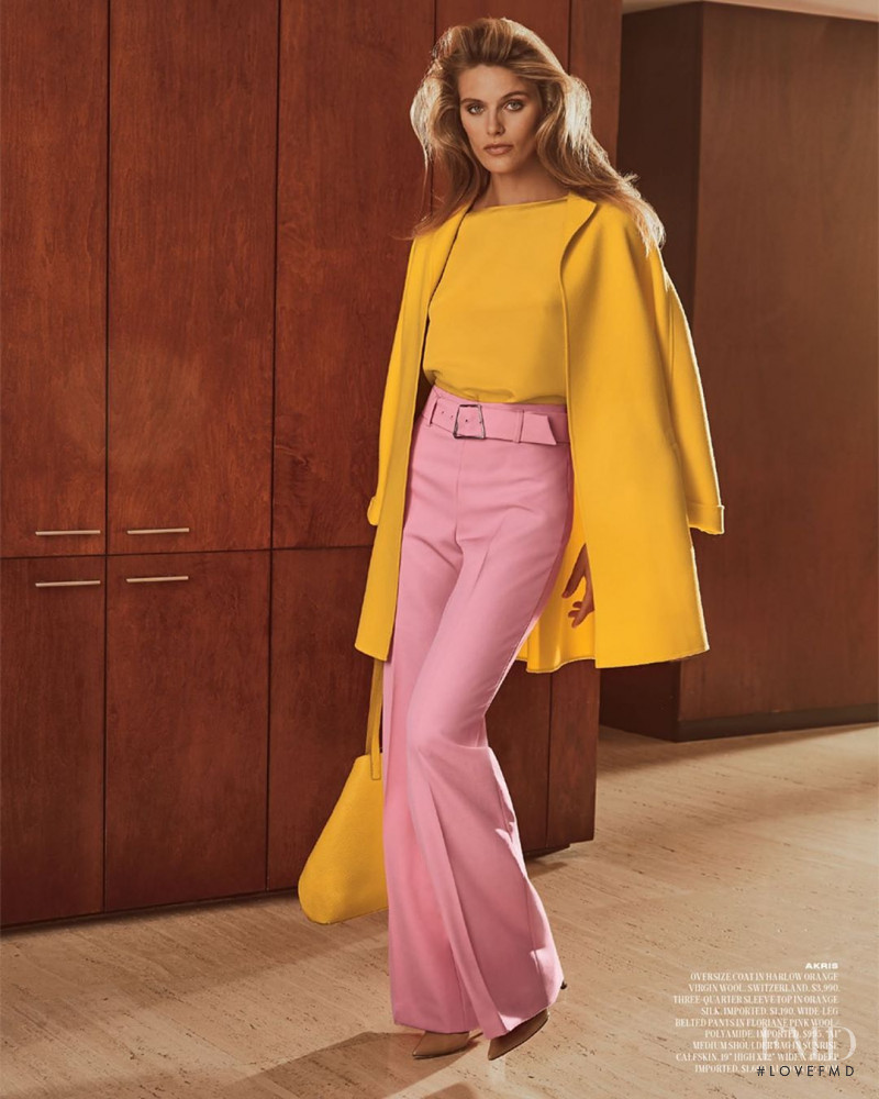 Madison Headrick featured in  the Bergdorf Goodman 70’s Redux catalogue for Winter 2020
